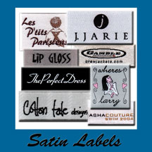 Satin Labels